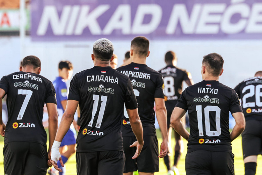 KRAJ: Novi Pazar - Partizan 1:4, crno-beli primili prvi gol u