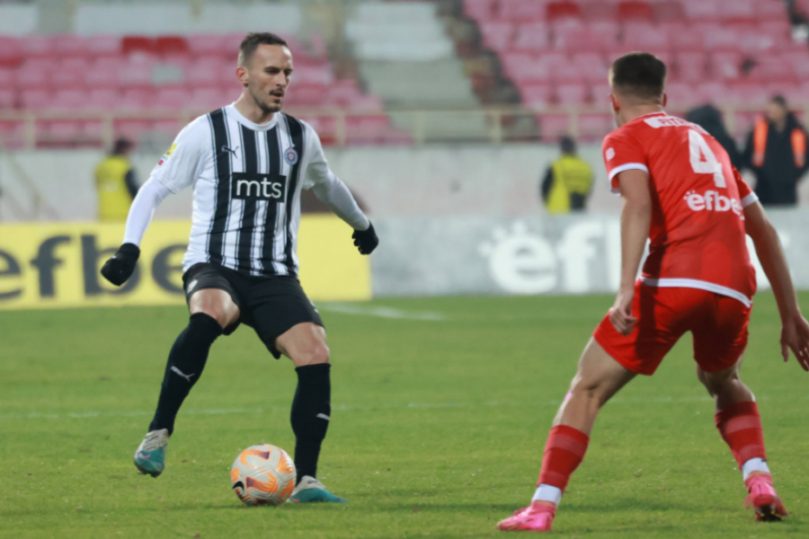 Uživo prenos: Partizan - Radnički Niš, 18. kolo Superlige Srbije 