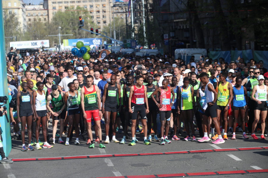 Start Beogradski maraton