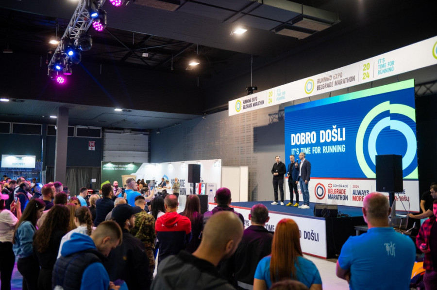 Running EXPO Beogradskog maratona