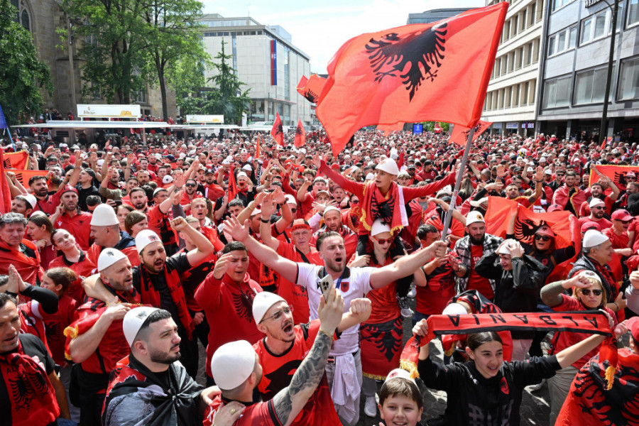navijači Albanije