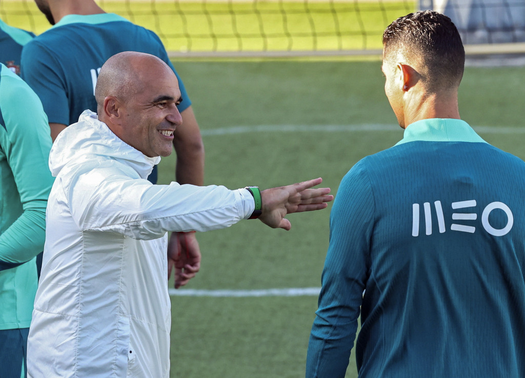 Roberto Martinez i Kristijano Ronaldo