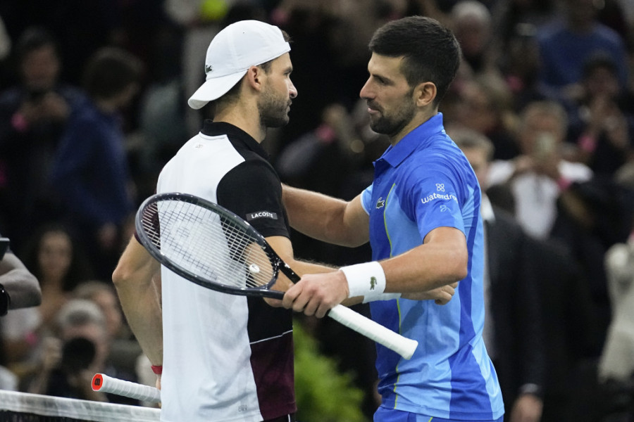 Grigor Dimitrov i Novak Đoković