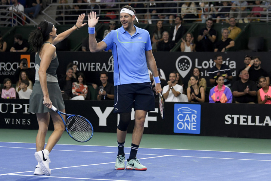 Gabrijela Sabatini i Huan Martin del Potro