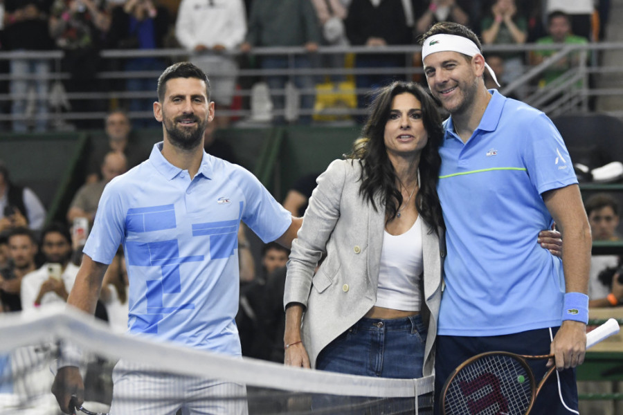 Novak Đoković, Gabrijela Sabatini i Huan Martin del Potro