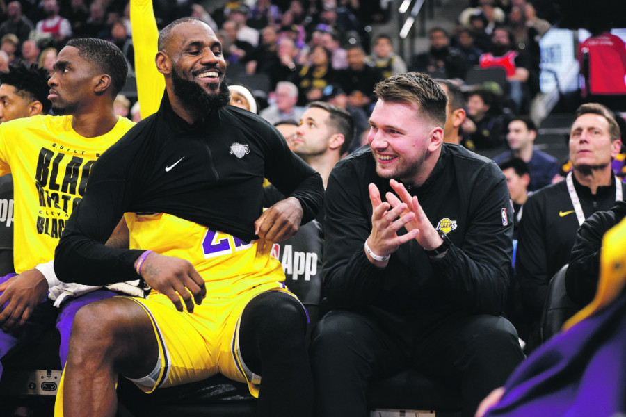 Lebron Džejms i Luka Dončić