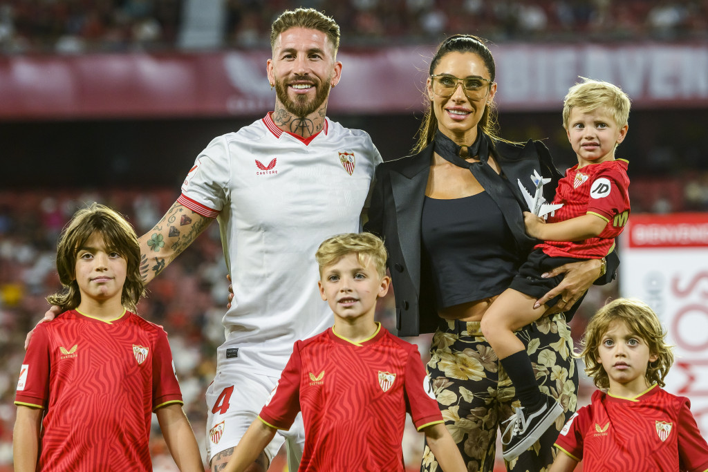 Serhio Ramos i Pilar Rubio sa sinovima