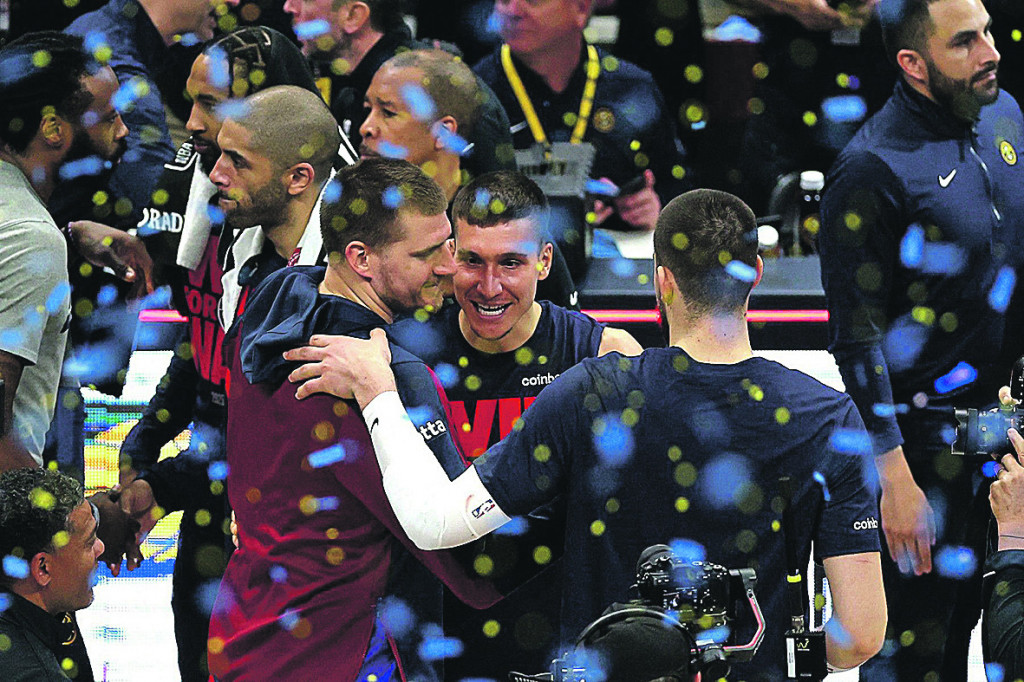 Nikola Jokić, Bogdan Bogdanović i Ivica Zubac