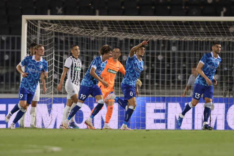 Detalj s meča Partizan - Gent