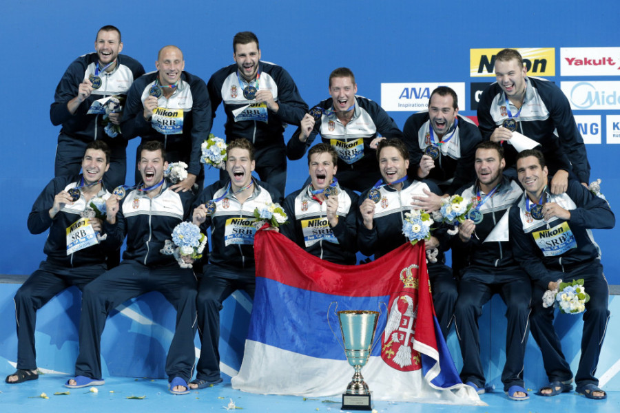 Vaterpolo reprezentacija Srbije 2015.