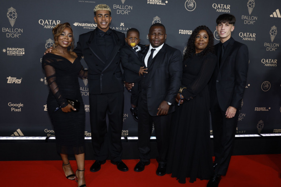 Lamin Jamal s porodicom