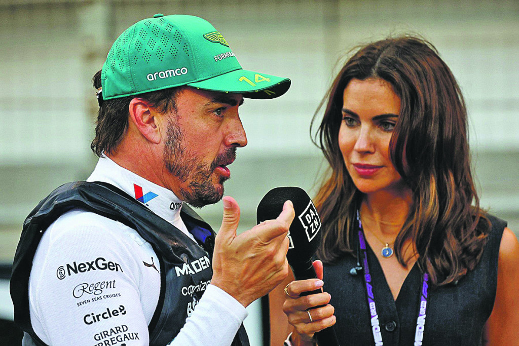 Fernando Alonso i Melisa Himenez