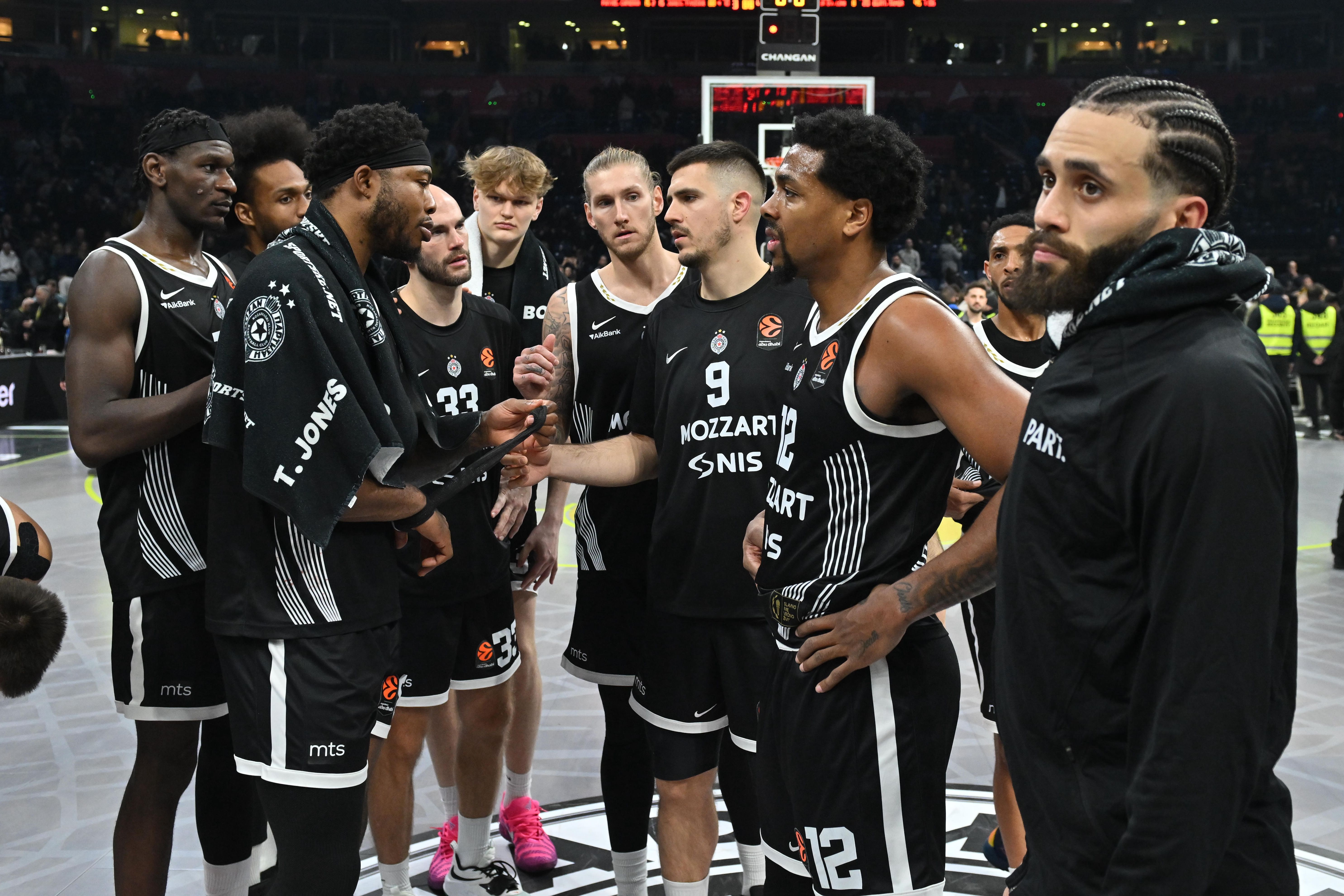 PEŠIĆ PRODUBIO AGONIJU Partizan je poslednji na tabeli Evrolige