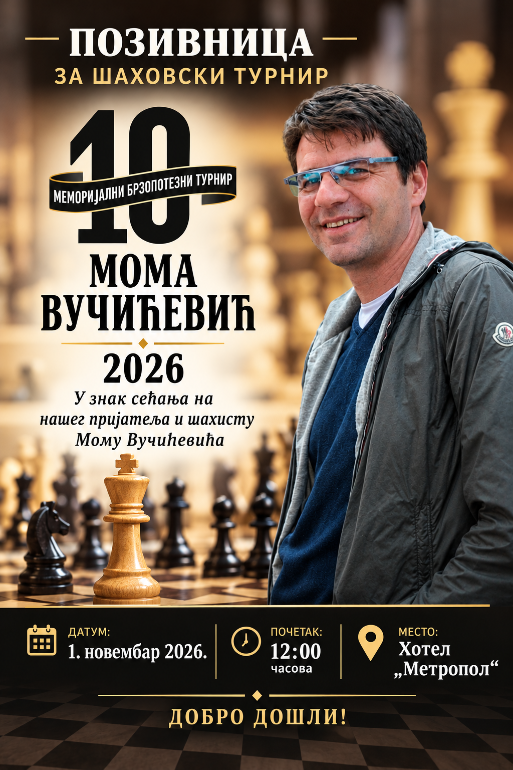 Memorijal Mome Vučićevića 2026 Memorijal Mome Vučićevića 2026