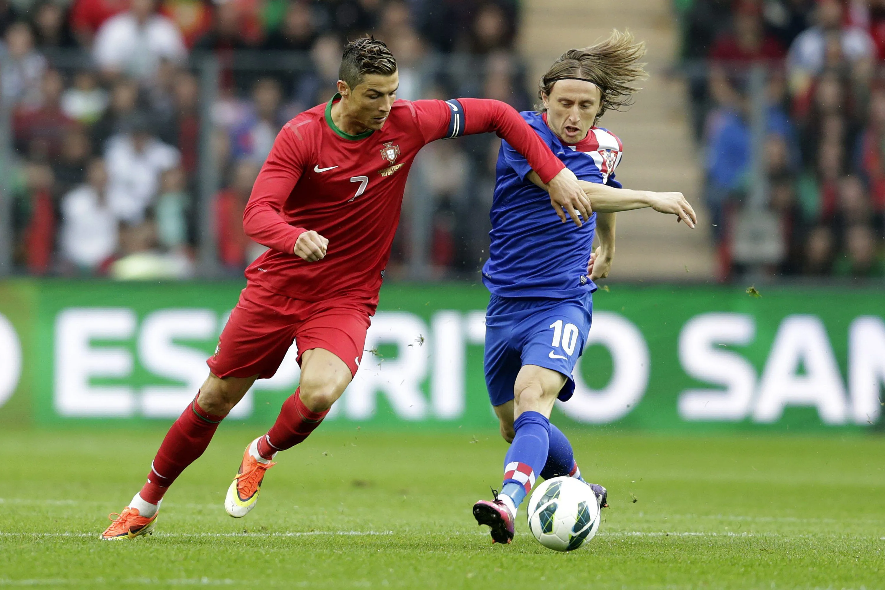 Kristijano Ronaldo i Luka Modrić Kristijano Ronaldo i Luka Modrić