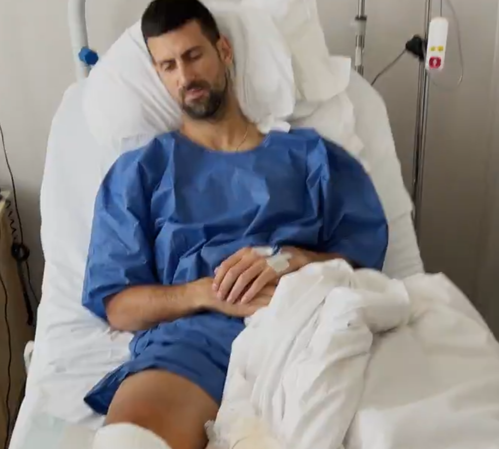 Novak u bolnici Novak u bolnici