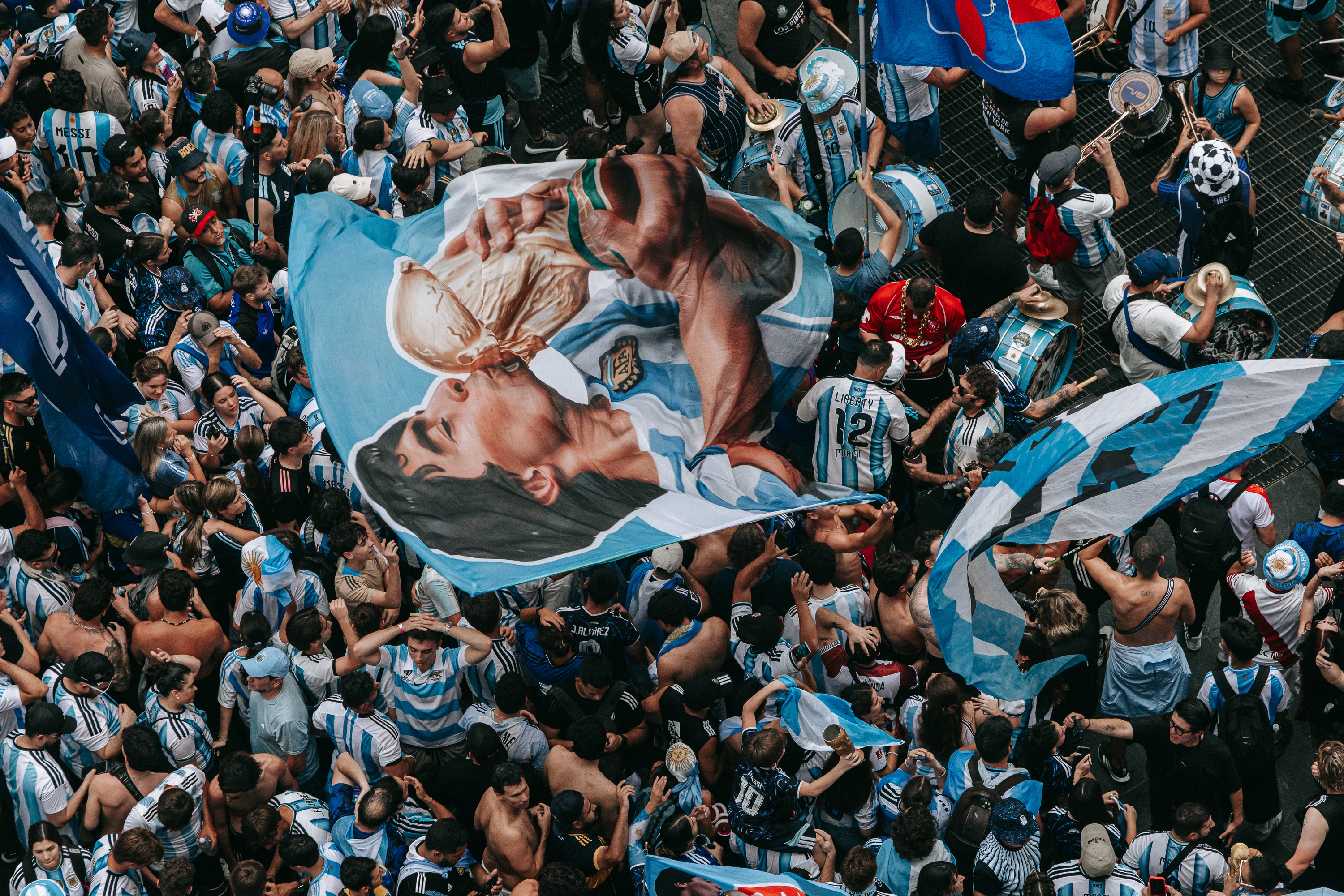 Navijači Argentine u Njujorku Navijači Argentine u Njujorku