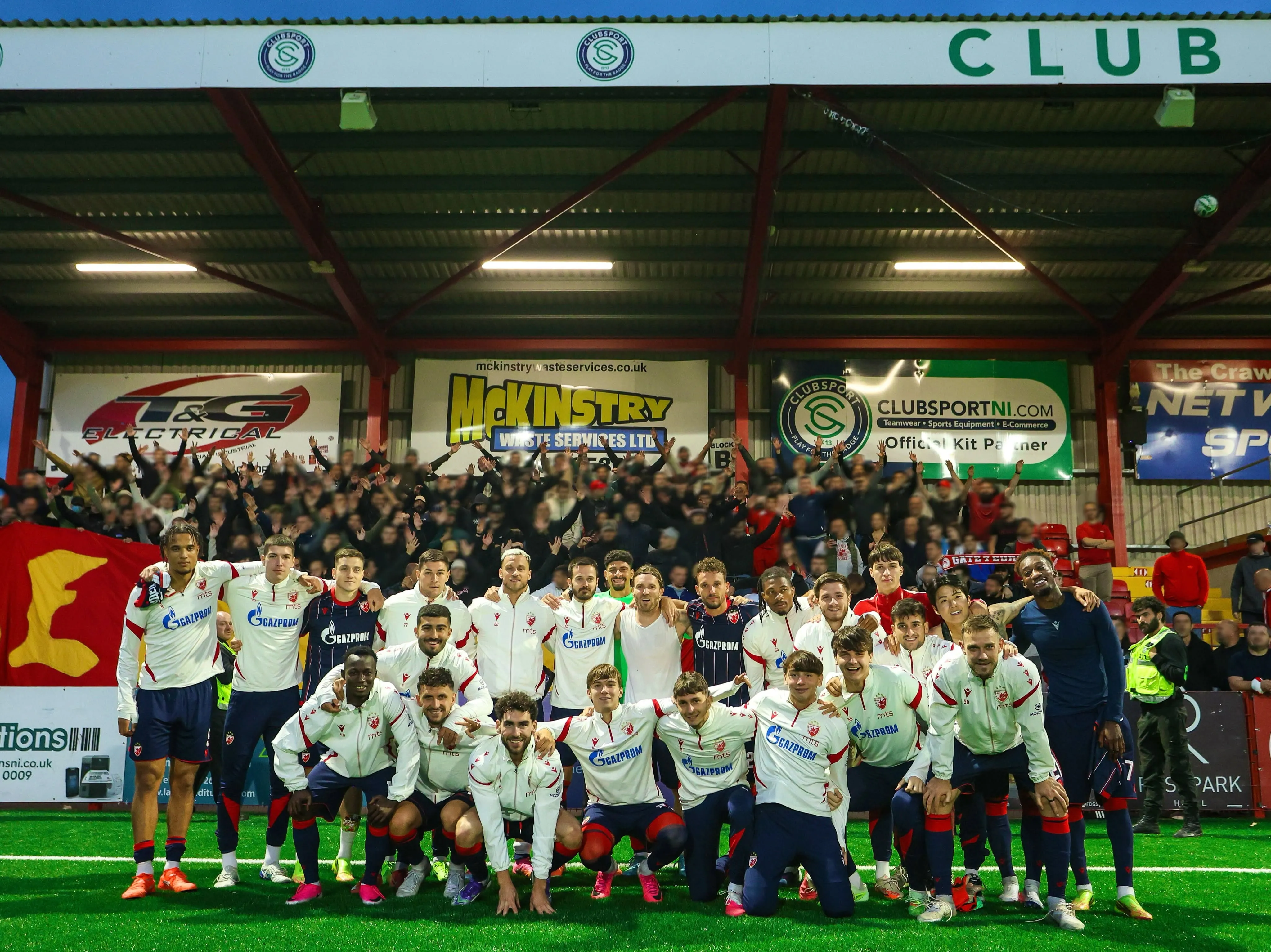 Fudbaleri Crvene zvezde