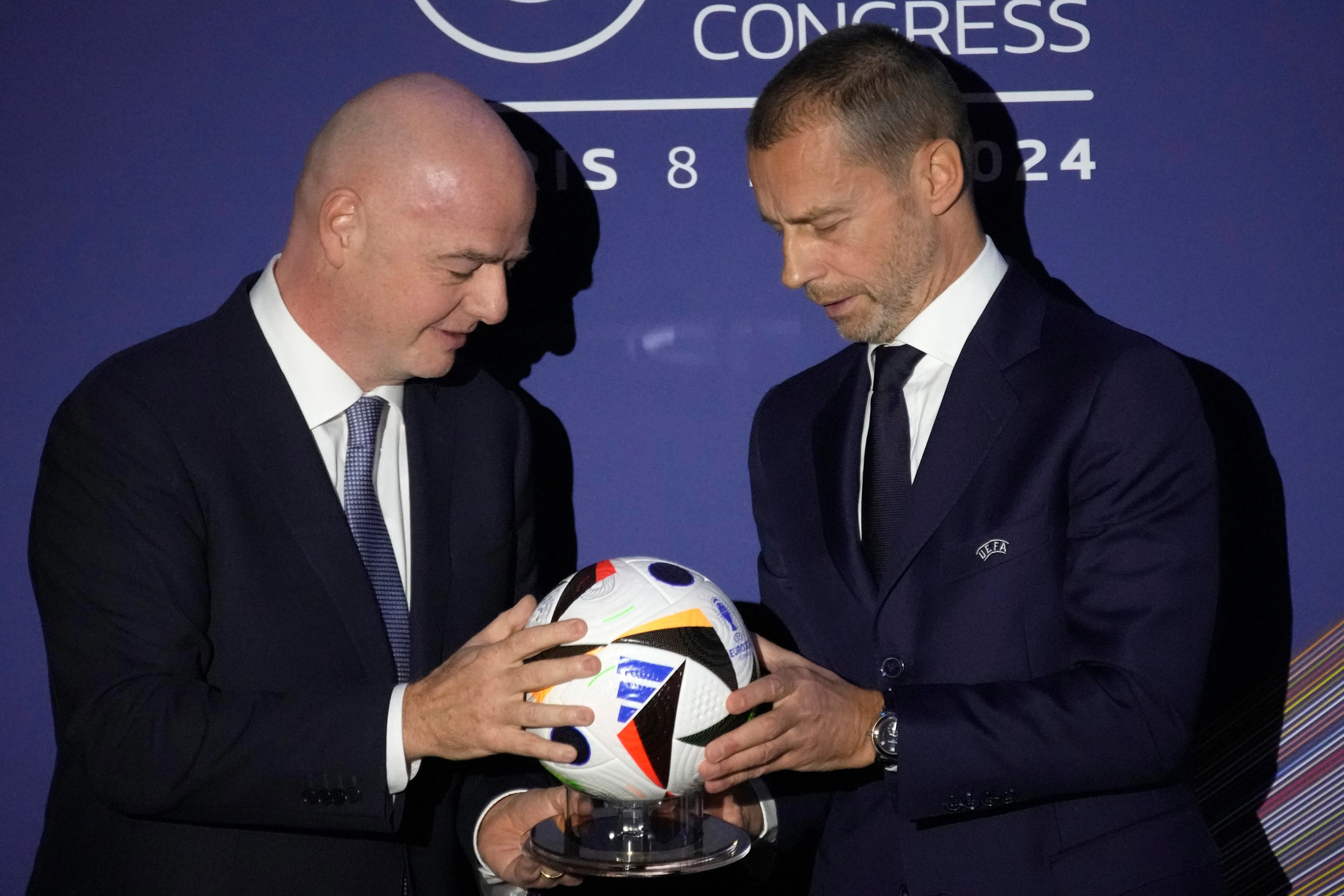 Đani Infantino i Aleksander Čeferin