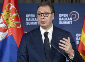 RAZGOVOR PREDSEDNIKA SRBIJE I KANCELARA AUSTRIJE Vučić i Nehamer najavili fudbalski spektakl u Beču (VIDEO)