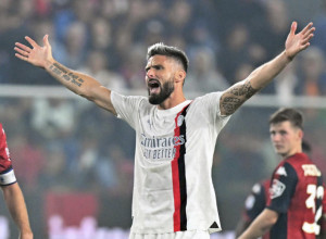 LUDILO U ĐENOVI Milan u 87. minutu do pobede, Žiru morao da glumi golmana (VIDEO)