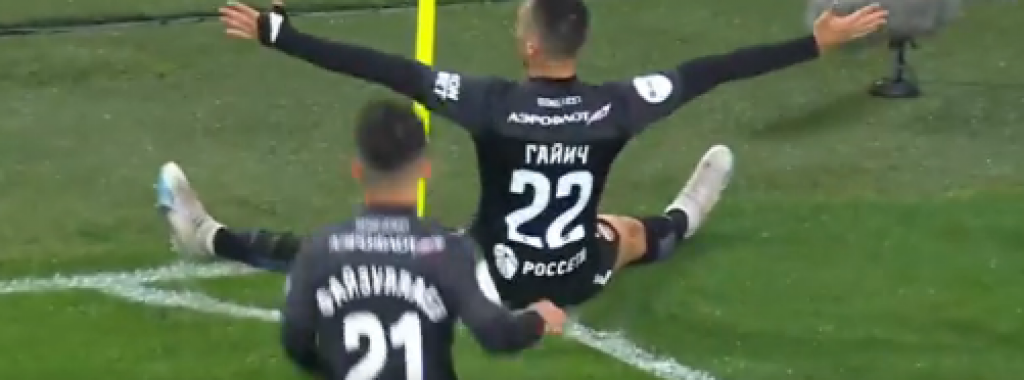 GOLČINA BIVŠEG FUDBALERA ZVEZDE Gajić pocepao mrežu Spartaka (VIDEO)
