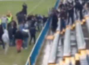 HULIGANI NAPRAVILI HAOS Tuča navijača na utakmici Smedereva i OFK Beograda (VIDEO)