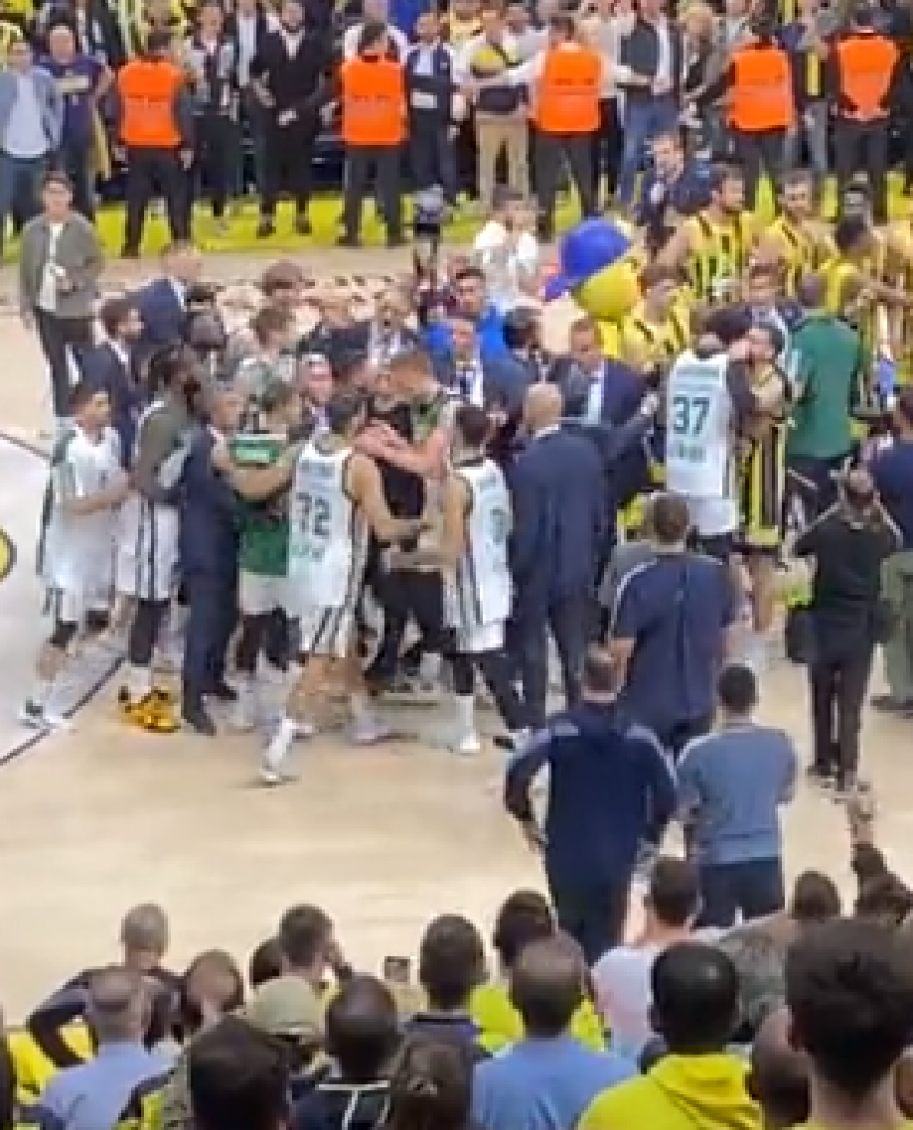 OPŠTI HAOS U EVROLIGI Vilbekin i Slukas hteli da se potuku - ovo je razlog (VIDEO)