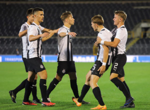 Omladinci Partizana ubedljivom pobedom do drugog kola fudbalske UEFA Lige mladih