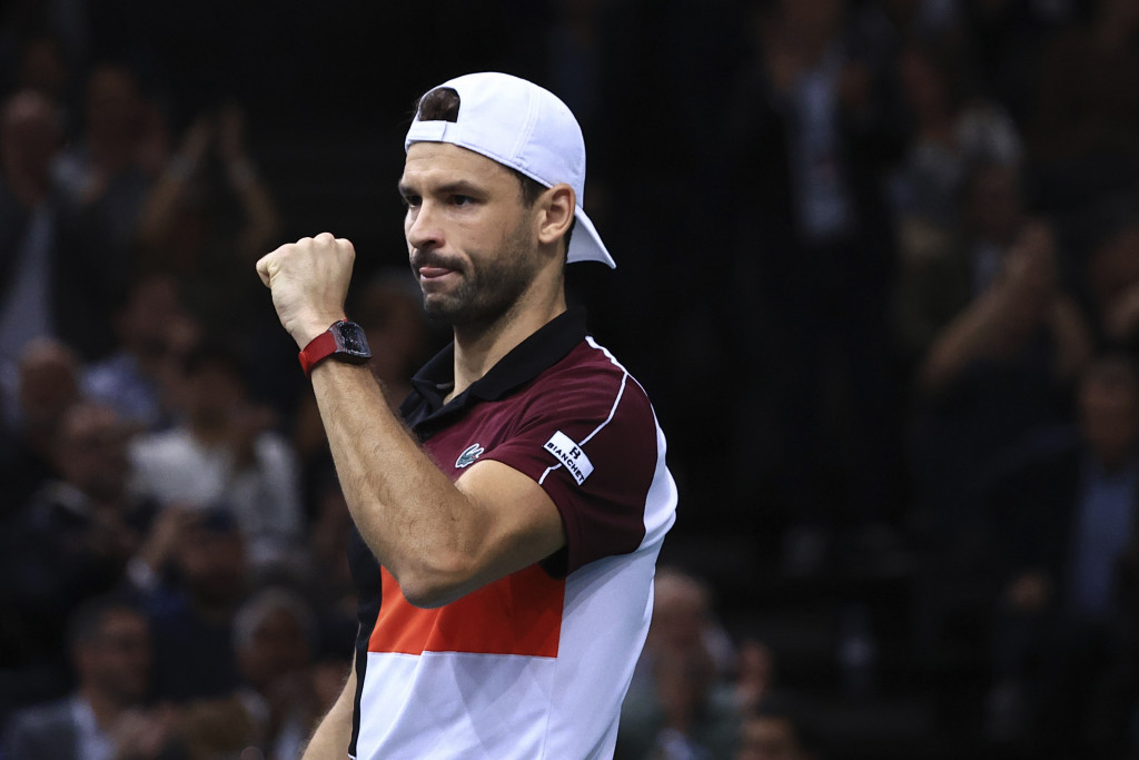 BUGARIN PRVI POLUFINALISTA PARIZA Dimitrov srušio Hurkača