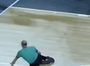 BIZARNA SCENA NA MEČU LIGE ŠAMPIONA Jeziva povreda srpskog sudije (VIDEO)