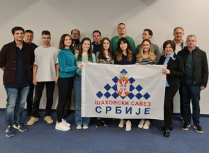 Reprezentacija Srbije otputovala na ekipno prvenstvo Evrope u šahu