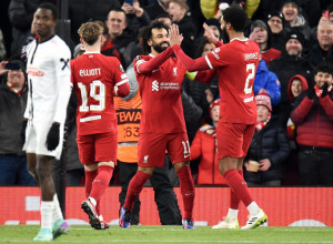 LIVERPUL I LEVERKUZEN OBEZBEDILI OSMINU FINALA LIGE EVROPE Obamejang srušio "kopljanike"