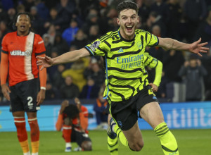 TOBDŽIJE DO POBEDE U 97. MINUTU Arsenal u goleadi slavio protiv novajlije