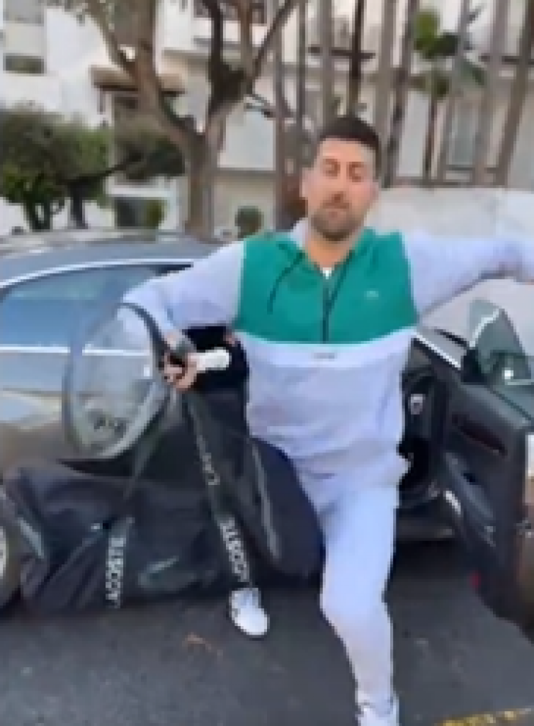 ŠTA URADI ĐOKOVIĆ Zbog jezive Novakove šale svima se digla kosa na glavi, posle šoka usledio je smeh (VIDEO)