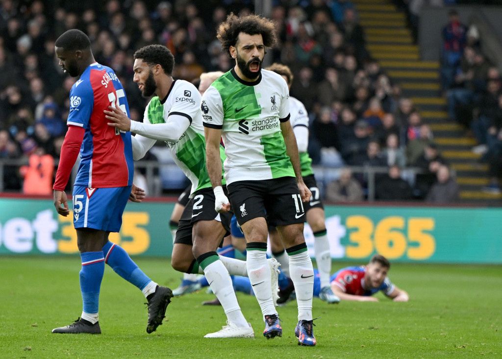 LUDNICA NA "SELHURST PARKU" Liverpul slavio posle preokreta, Salah opet u glavnoj ulozi