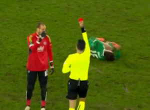 BORJANE, ŠTA RADIŠ TU? Bivši kapiten Crvene zvezde napravio strašan kiks - direktan crveni karton (VIDEO)