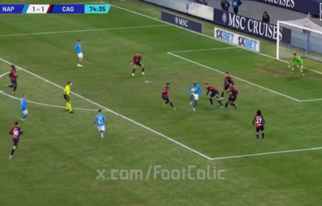 AU, KAKAV POTEZ Osimen izveo magiju i uz asistenciju doneo pobedu Napoliju (VIDEO)