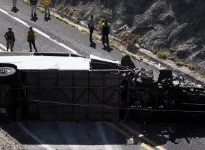 DVE OSOBE POGINULE Strašna tragedija, prevrnuo se autobus fudbalskog kluba