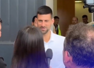 SVI SU U TRANSU Nole je stigao, nema vremena za gubljenje (VIDEO)