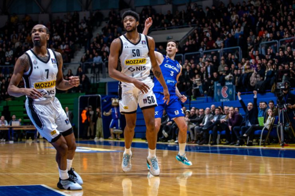 PARTIZAN UTIŠAO KRCAT "DRAŽENOV DOM" Crno-beli na pogon sjajnog Bruna Kabokla ostvarili trijumf u Zagrebu