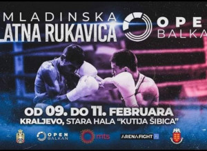 U kraljevačkoj “Kutiji šibica“ za omladinsku zlatnu rukavicu - nastavak OPEN BALKAN serije