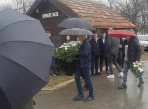Željko Obradović među prvima na sahrani Dejana Milojevića