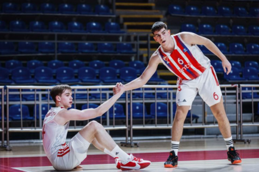 Poraz juniora Zvezde za kraj grupne faze ANGT turnira, u nedelju meč za peto mesto