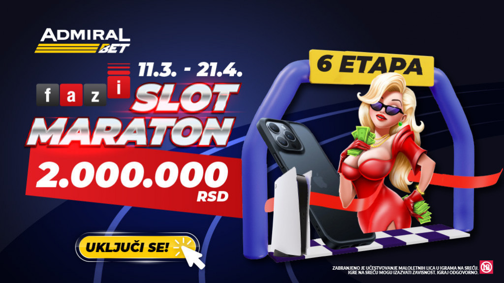 POČEO PRVI FAZI MARATON – NAJVEĆI NAGRADNI FOND ZA 6 NEDELjNIH ETAPA
