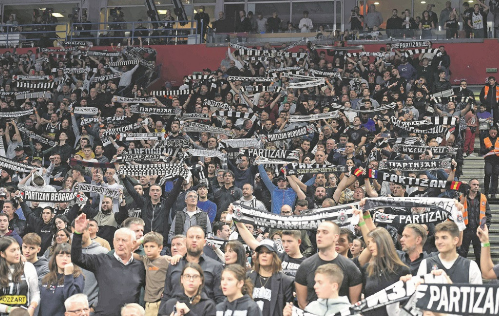 POSAO S „GROBARIMA“ Evo kako Partizan jedino ima šansu da se dokopa plej-ina...