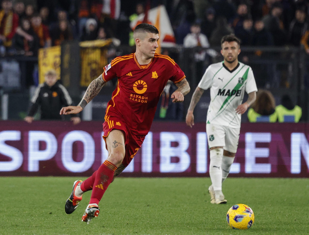 RIMLJANI IDU PO LIGU ŠAMPIONA Roma pobedila Sasuolo, Pelegrini jedini strelac