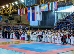 Subotica: Gradonačelnik Bakić otvorio tradicionalni 25. Super Enpi karate kup