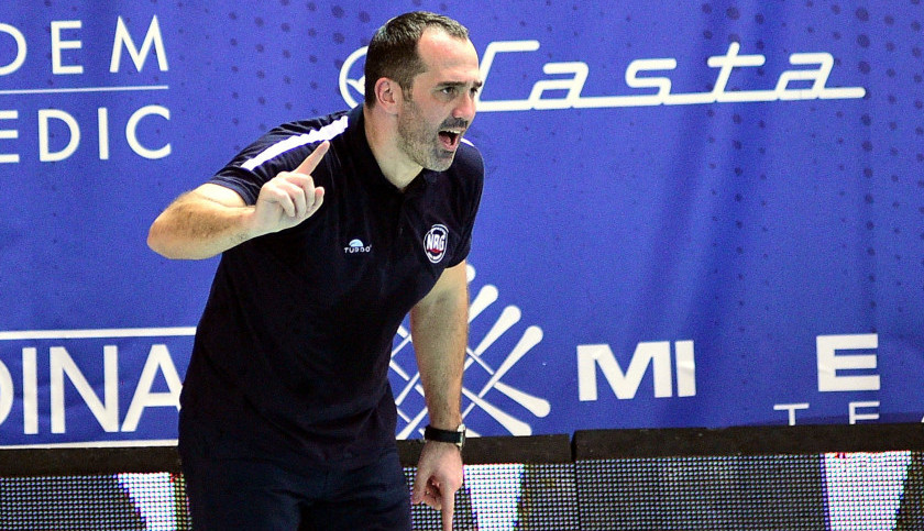 "CILJ JE TITULA" Živko Gocić jasan o ambicijama Novog Beograda u finišu sezone