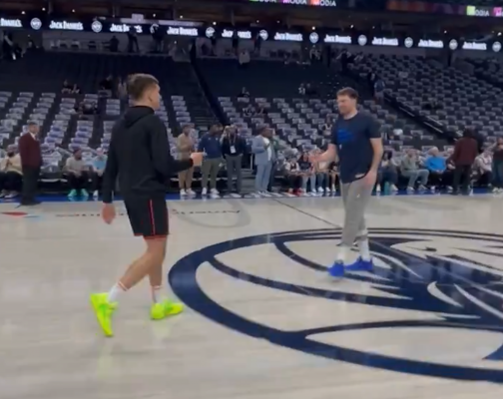 KAKVA SCENA Opklada Dončića i Bogdanovića u šutiranju trojki, evo ko je izašao kao pobednik (VIDEO)